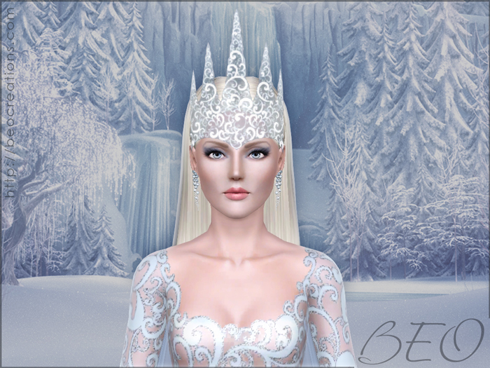 Snow queen for Sims 3 by BEO (1)